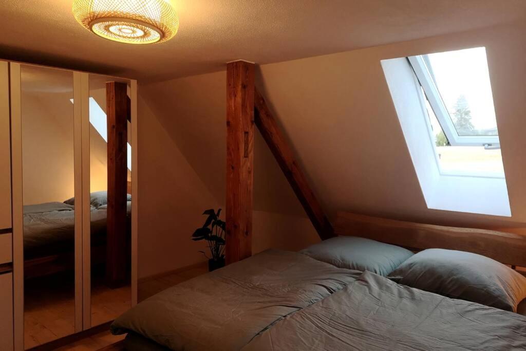 Ruhig Gelegene, Top Moderne Ferienwohnung - Hot Tub Und Sauna Gegen Aufpreis Neuhaus an Der Eger Kültér fotó