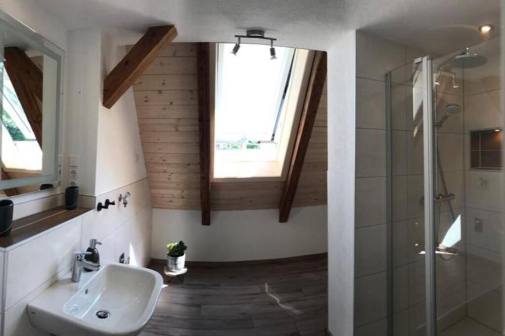 Ruhig Gelegene, Top Moderne Ferienwohnung - Hot Tub Und Sauna Gegen Aufpreis Neuhaus an Der Eger Kültér fotó