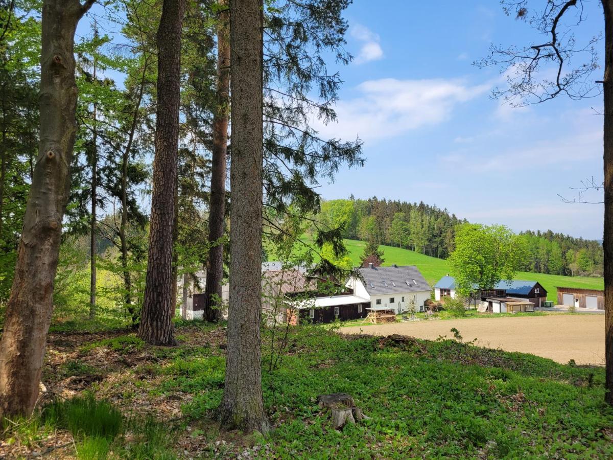 Ruhig Gelegene, Top Moderne Ferienwohnung - Hot Tub Und Sauna Gegen Aufpreis Neuhaus an Der Eger Kültér fotó